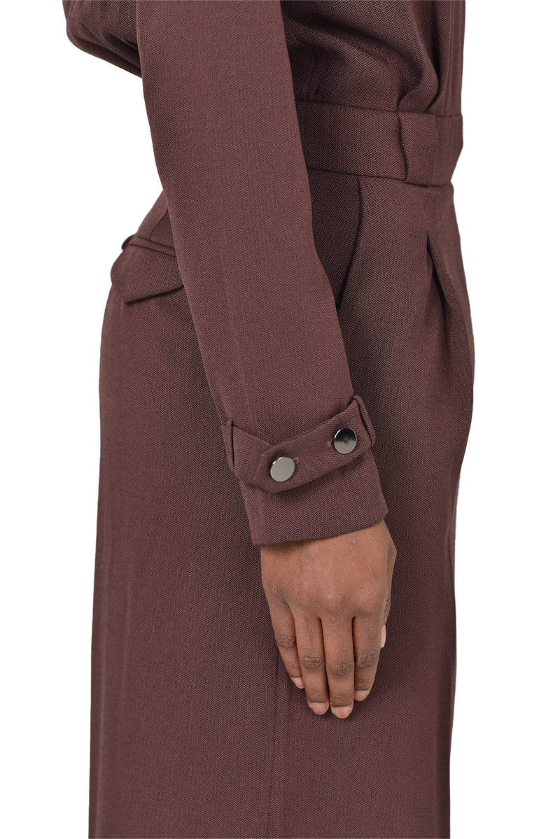 BOAK CHOCOLATE JUMPSUIT