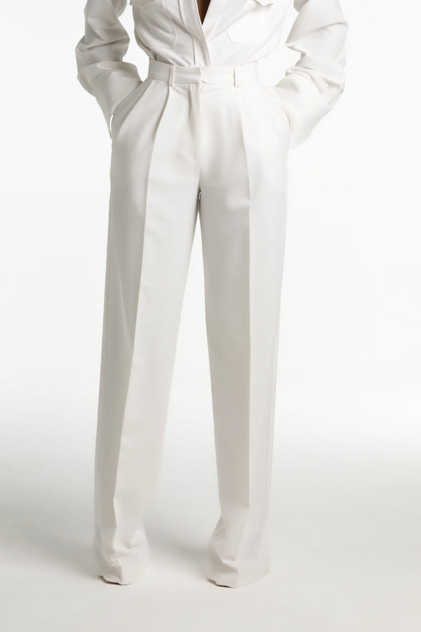 ADWO EGGSHELL TROUSERS