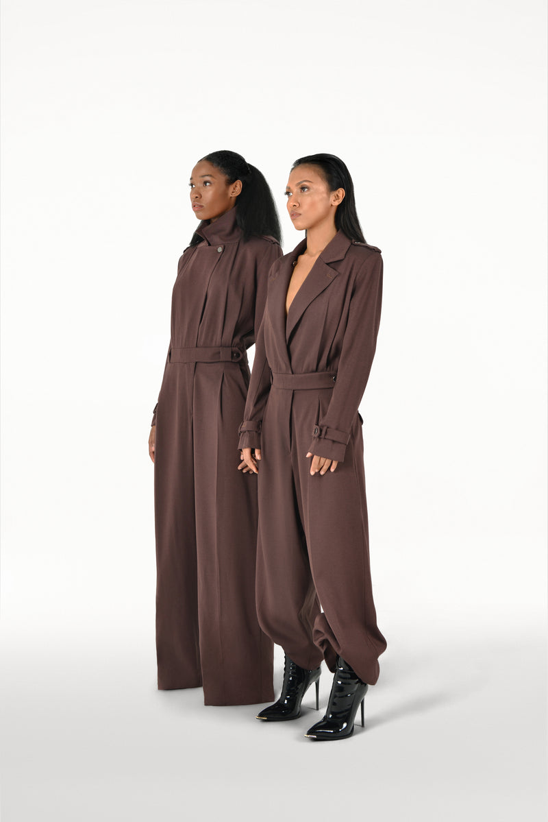 BOAK CHOCOLATE JUMPSUIT