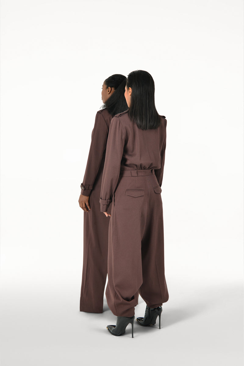 BOAK CHOCOLATE JUMPSUIT