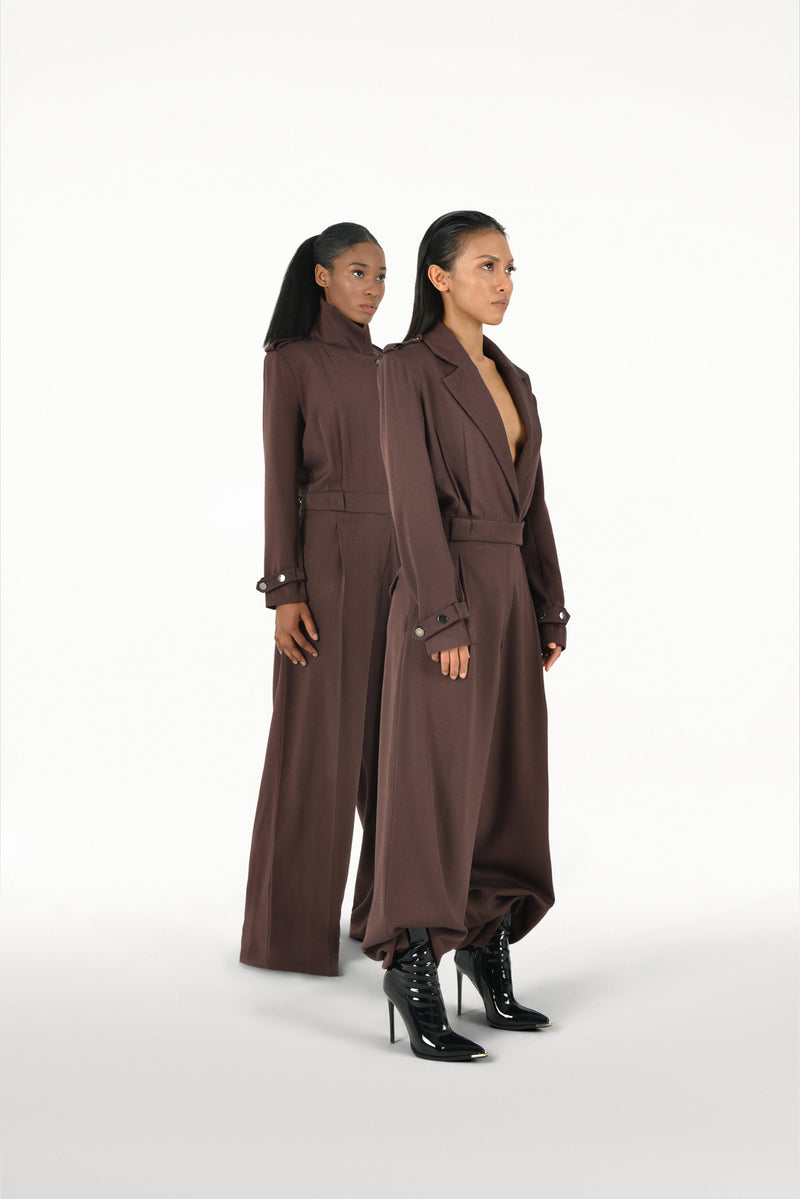 BOAK CHOCOLATE JUMPSUIT