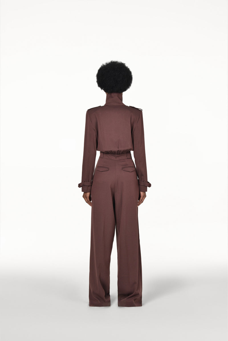 BOAK CHOCOLATE JUMPSUIT