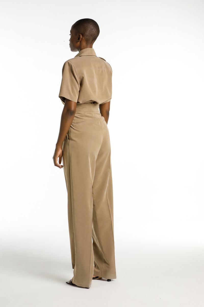 MAX OATMEAL TROUSERS