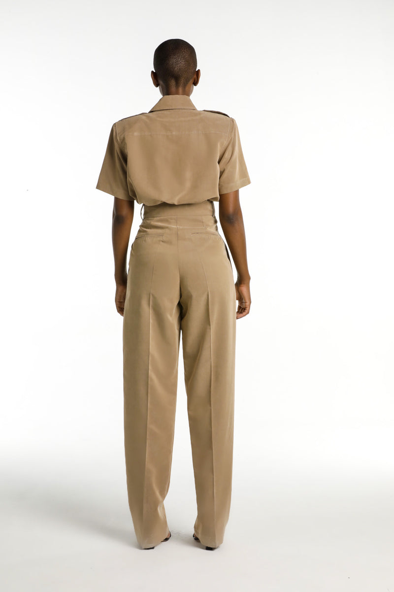 MAX OATMEAL TROUSERS