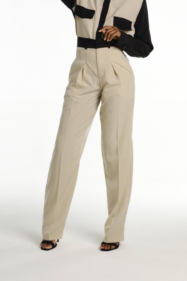 MYKYEL BUTTERMILK TROUSERS