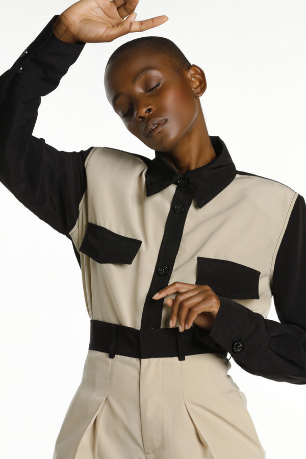 MYKYEL BUTTERMILK TROUSERS